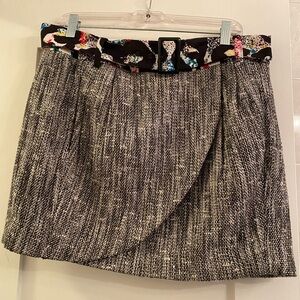 Rachel Roy skirt, faux wrap with belt